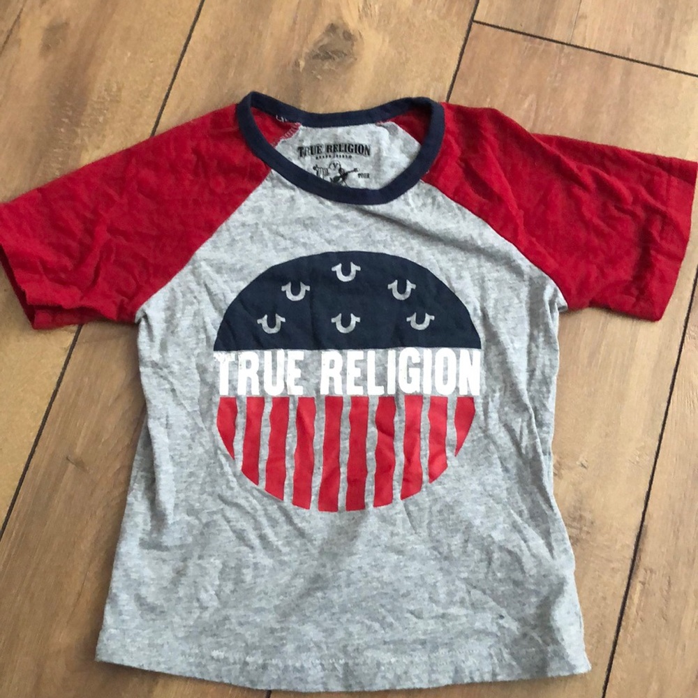 True Religion Tee Shirt Size 4